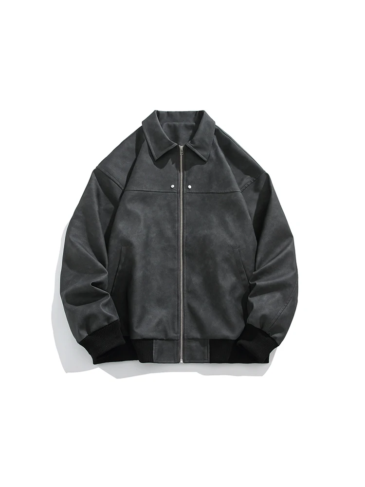 Коричневая кожаная куртка в американском стиле ретро для пар, свободная верхняя одежда, длинная застежка-молния, цветная молодежная повседневная одежда
Коричневая кожаная куртка в американском стиле ретро для пар, свободная верхняя одежда, длинная застежка-молния, цветная молодежная повседневная одежда