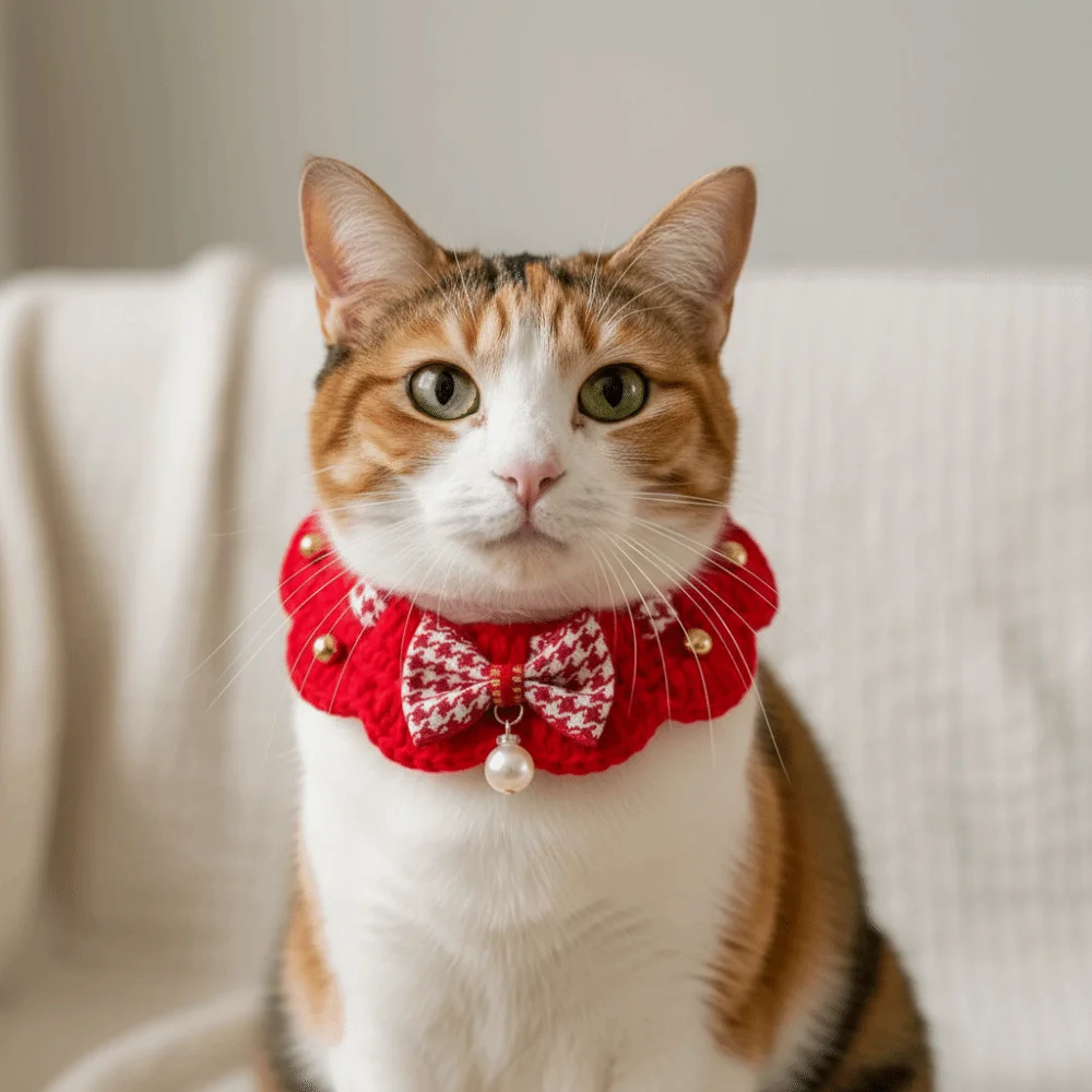 Cartoon Chinese Style Pet Scarf Handmade Funny Puppy Collar Decorative Collar Adjustable New Year Dog Costume
Cartoon Chinese Style Pet Scarf Handmade Funny Puppy Collar Decorative Collar Adjustable New Year Dog Costume