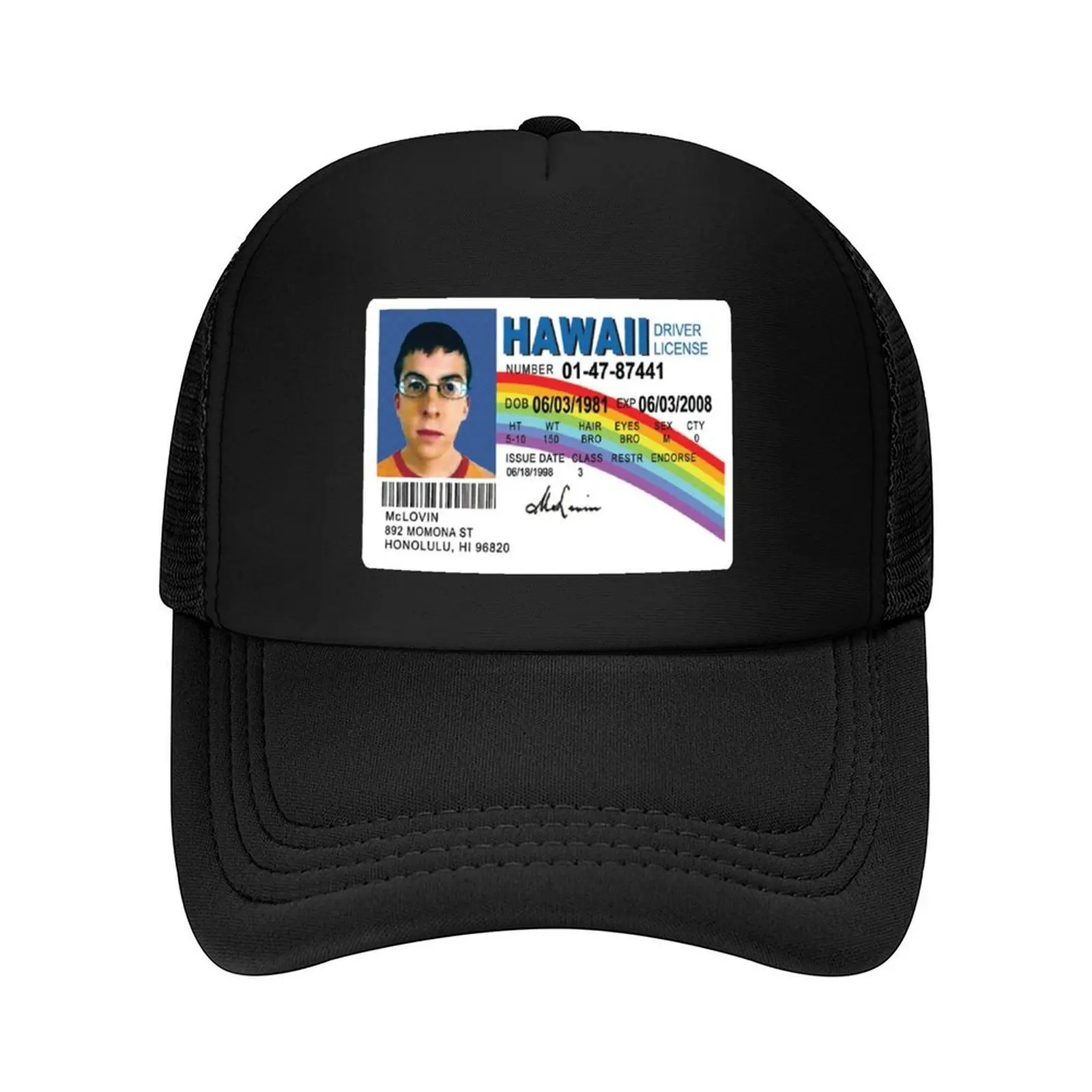 McLOVIN Baseball Cap Snap Back Hat cute Beach Outing fashionable Men Caps Women's
McLOVIN Baseball Cap Snap Back Hat cute Beach Outing fashionable Men Caps Women's