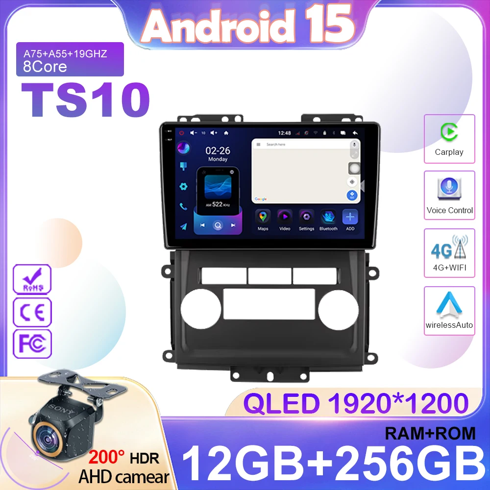Android 15 Car Radio For Nissan Frontier 2009 - 2012 For Nissan Xterra 2 N50 2008 - 2015 Multimedia Video Player Navigation 2K
Android 15 Car Radio For Nissan Frontier 2009 - 2012 For Nissan Xterra 2 N50 2008 - 2015 Multimedia Video Player Navigation 2K