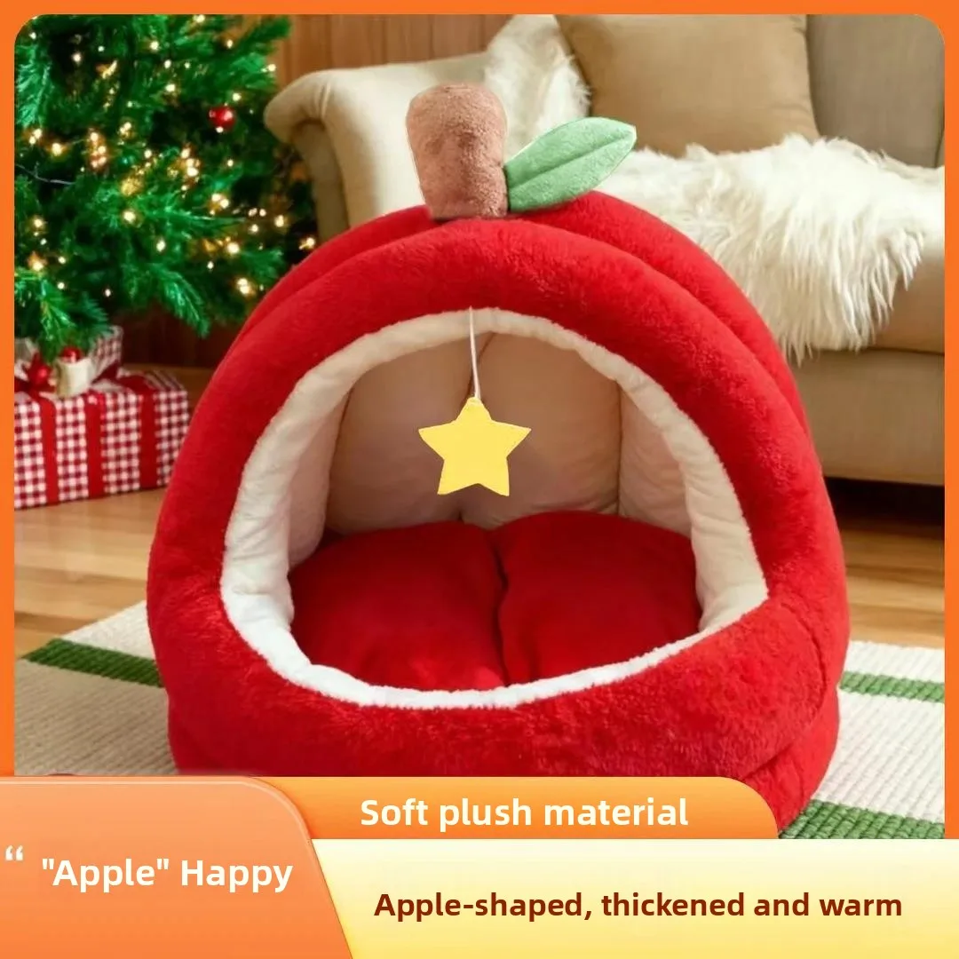 Thickened Small Nest All Seasons Warmth Closed Style Sleep Shelter Pet Nest Secure Feeling Dog Nest Sleeping
Thickened Small Nest All Seasons Warmth Closed Style Sleep Shelter Pet Nest Secure Feeling Dog Nest Sleeping