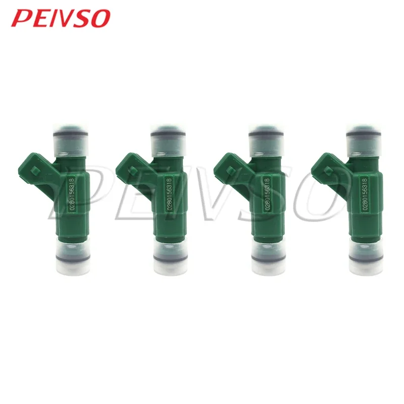 PEIVSO 4 шт. 0280156318 Топливная форсунка для CITROEN PEUGEOT C2 C3 C4 BERLINGO XSARA MK2 1007 206 207 PARTNER 1,6
PEIVSO 4 шт. 0280156318 Топливная форсунка для CITROEN PEUGEOT C2 C3 C4 BERLINGO XSARA MK2 1007 206 207 PARTNER 1,6