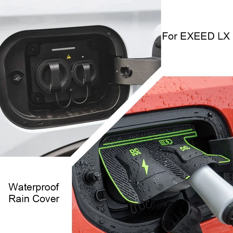For EXEED LX VX RX OMODA 5 SUPER HYBRID New Energy Car Charging Port Waterproof Protector Cover Gun Charge Rain Cover Accessory
For EXEED LX VX RX OMODA 5 SUPER HYBRID New Energy Car Charging Port Waterproof Protector Cover Gun Charge Rain Cover Accessory