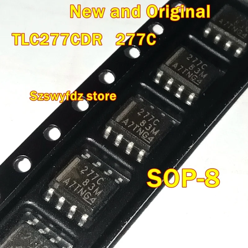 5Pcs to 100Pcs New Original Tlc277Cdr Sop-8 Marking Code:277C Precision Dual Operational Amplifiers
5Pcs to 100Pcs New Original Tlc277Cdr Sop-8 Marking Code:277C Precision Dual Operational Amplifiers