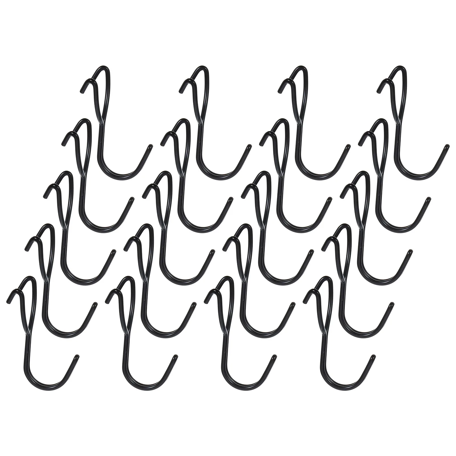 20pcs Stainless Steel Heavy Duty Pegboard Hooks Black 32 Hole Multi Purpose Garage Workshop Storage Accessories
20pcs Stainless Steel Heavy Duty Pegboard Hooks Black 32 Hole Multi Purpose Garage Workshop Storage Accessories