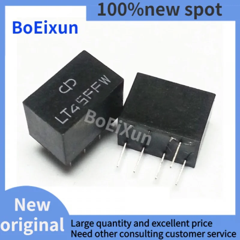 10pcs 100%new LT455FW LT 455FW 455FW 455F 1+4 5Pin DIP-5 455KHz ceramic filter For communication signal relay
10pcs 100%new LT455FW LT 455FW 455FW 455F 1+4 5Pin DIP-5 455KHz ceramic filter For communication signal relay