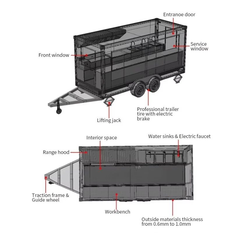 2026 User-Friendly Mobile Food Trailer Featuring Concession Window and Complete Kitchen for Ice Cream Vending
2026 User-Friendly Mobile Food Trailer Featuring Concession Window and Complete Kitchen for Ice Cream Vending