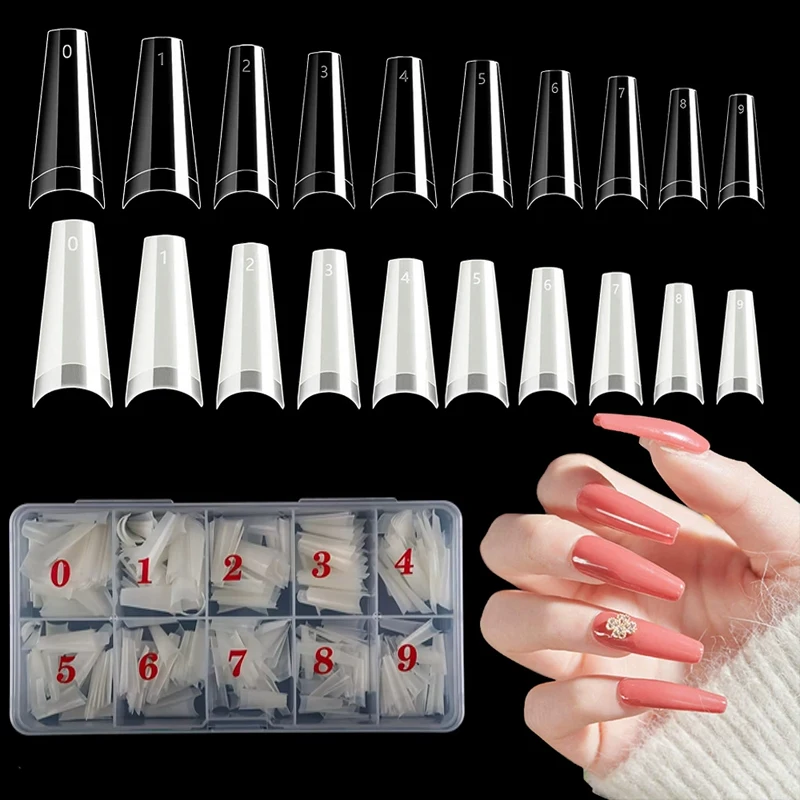 500pcs frenchDancer Nail Tips Acrylic Nail Artificial Half False Flakes Nail Tips,10 Sizes with Clear Plastic Box for Na
500pcs frenchDancer Nail Tips Acrylic Nail Artificial Half False Flakes Nail Tips,10 Sizes with Clear Plastic Box for Na