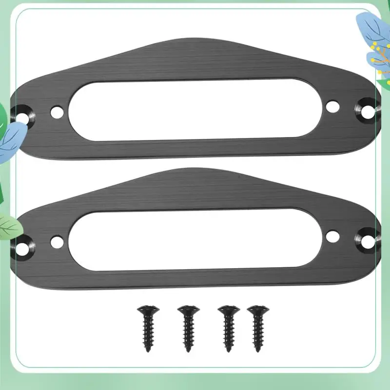 SYDS 2 Pcs Guitar Pickup Frame Mounting Ring Single Coil Metal Flat Humbucker Pickup Ring For TL Style Electric Guitars
SYDS 2 Pcs Guitar Pickup Frame Mounting Ring Single Coil Metal Flat Humbucker Pickup Ring For TL Style Electric Guitars