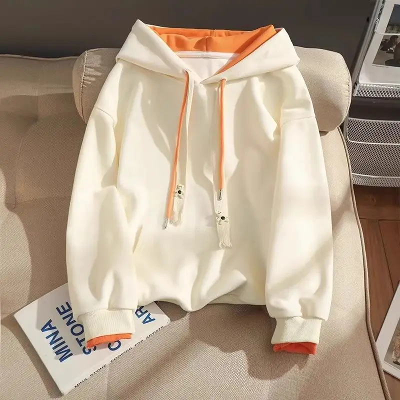 Women's Winter Autumn Tops Sweatshirt Hooded Padded Thickened Fake Two Pieces Splicing Large Size Vintage Comfortable Leisure
Women's Winter Autumn Tops Sweatshirt Hooded Padded Thickened Fake Two Pieces Splicing Large Size Vintage Comfortable Leisure