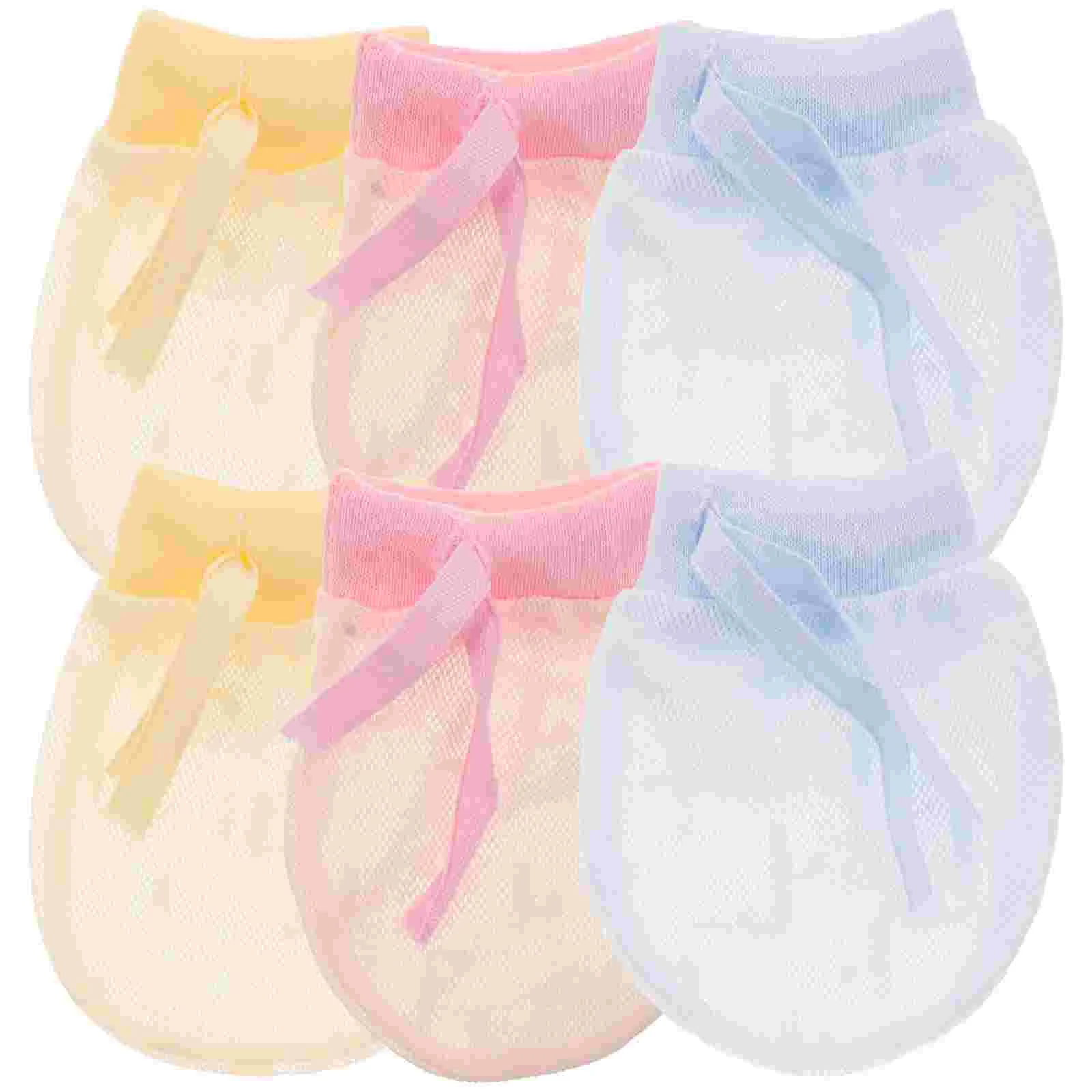 3 Pairs Face Scratch Gloves Cotton Adjustable Mittens Stop - Baby 0-6 Months No Newborn Thumb 0-3
3 Pairs Face Scratch Gloves Cotton Adjustable Mittens Stop - Baby 0-6 Months No Newborn Thumb 0-3