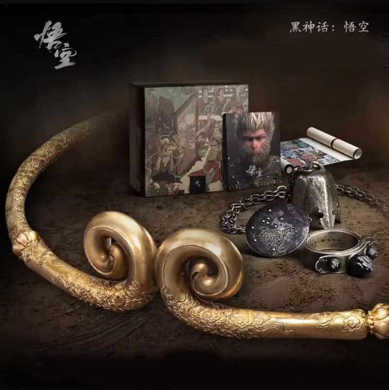 Black Myth:Wukong game Collection Edition Ring Necklace Emblem As a personal collection for decoration
Black Myth:Wukong game Collection Edition Ring Necklace Emblem As a personal collection for decoration