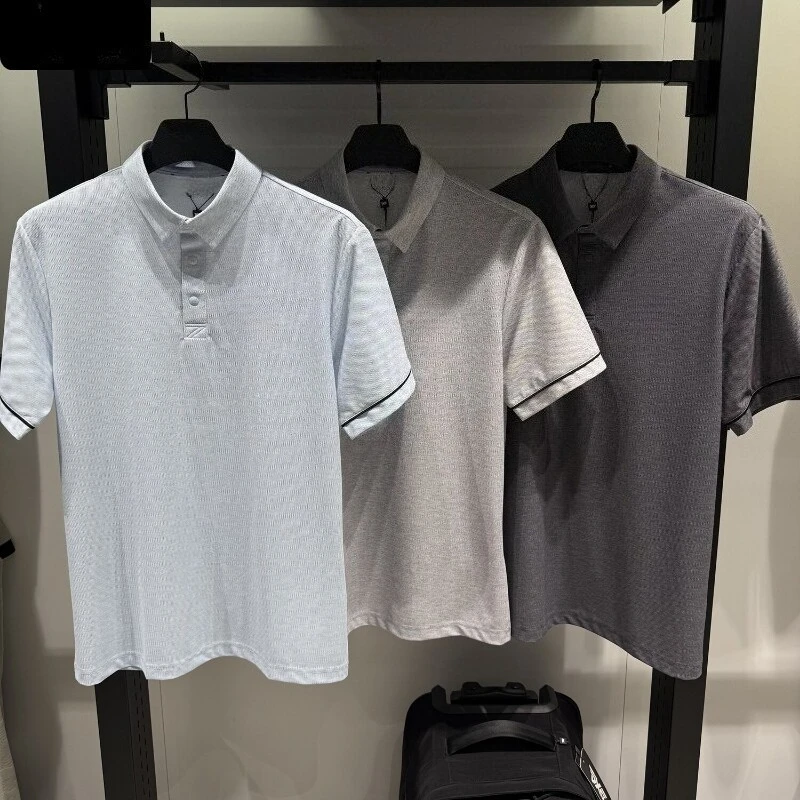 2026 New Men's Golf Polo Shirt Stretch-Fit Short-Sleeve Quick-Dry Breathable Summer Pique Cotton Sports Top for Outdoor Training
2026 New Men's Golf Polo Shirt Stretch-Fit Short-Sleeve Quick-Dry Breathable Summer Pique Cotton Sports Top for Outdoor Training