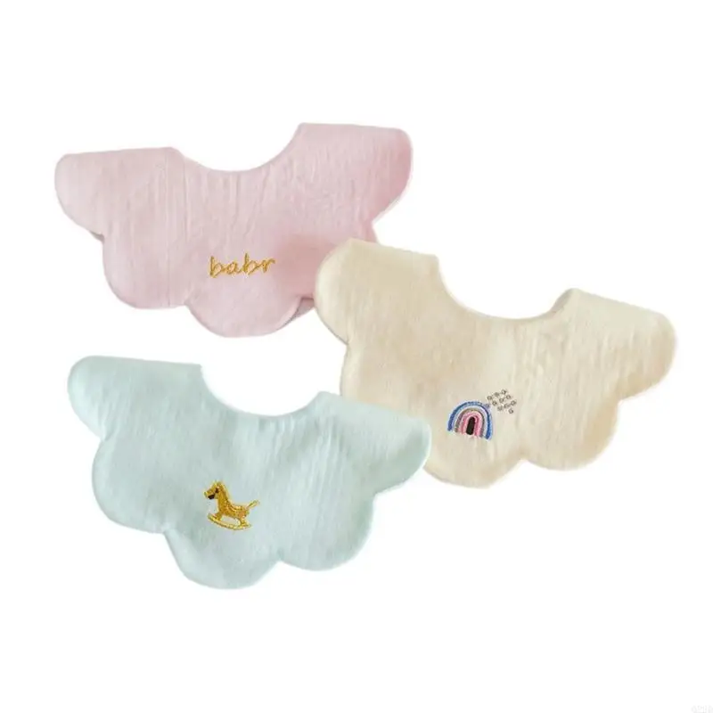 Q22D Newborn Saliva Towel Embroidery Watereproof Burp Cloth Cartoon Print Feeding Bib
Q22D Newborn Saliva Towel Embroidery Watereproof Burp Cloth Cartoon Print Feeding Bib