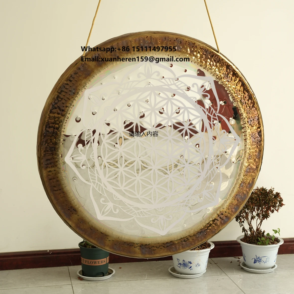 2025 Kingdo Handmade Sound Healing Instrument Gong Musical Instruments Chau Gong 90cm/35" Alloy Steal Gong Gonggi
2025 Kingdo Handmade Sound Healing Instrument Gong Musical Instruments Chau Gong 90cm/35" Alloy Steal Gong Gonggi