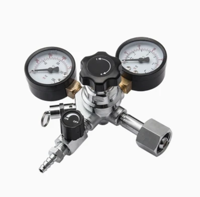 Utility Co2 Pressure Regulator Beer CGA320 Quick Disconnect Keg with Independent Control Valve for Stable Carbonated beer W21.8
Utility Co2 Pressure Regulator Beer CGA320 Quick Disconnect Keg with Independent Control Valve for Stable Carbonated beer W21.8
