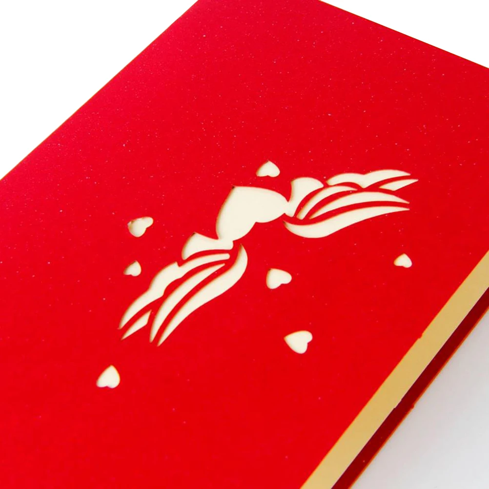 Creative Heart-to-Heart Postcard 3D Greeting Cards Sentimental Up Exquisite Unique Design Valentine's Day Gift Family Friends
Creative Heart-to-Heart Postcard 3D Greeting Cards Sentimental Up Exquisite Unique Design Valentine's Day Gift Family Friends
