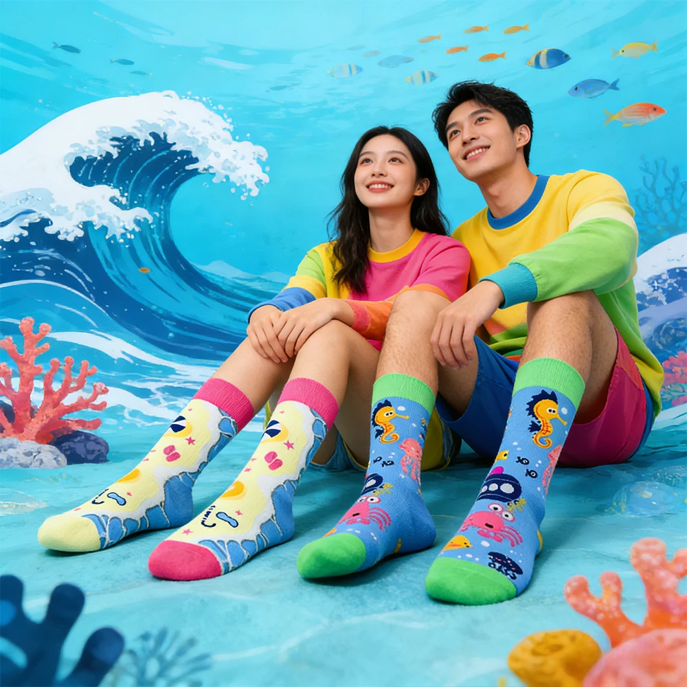 3 Pairs Fashion Casual Harajuku Women and Men Funny Socks Fruit Food Beer Stripe Grid Dress Cotton Socks Men
3 Pairs Fashion Casual Harajuku Women and Men Funny Socks Fruit Food Beer Stripe Grid Dress Cotton Socks Men