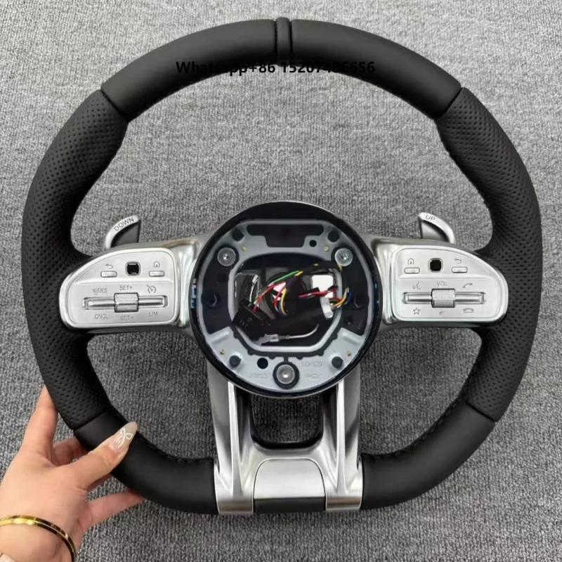 Car Leather Steering Wheel W204 W205 W212 W213 W221 W222 W218 W177 C63 G63
Car Leather Steering Wheel W204 W205 W212 W213 W221 W222 W218 W177 C63 G63
