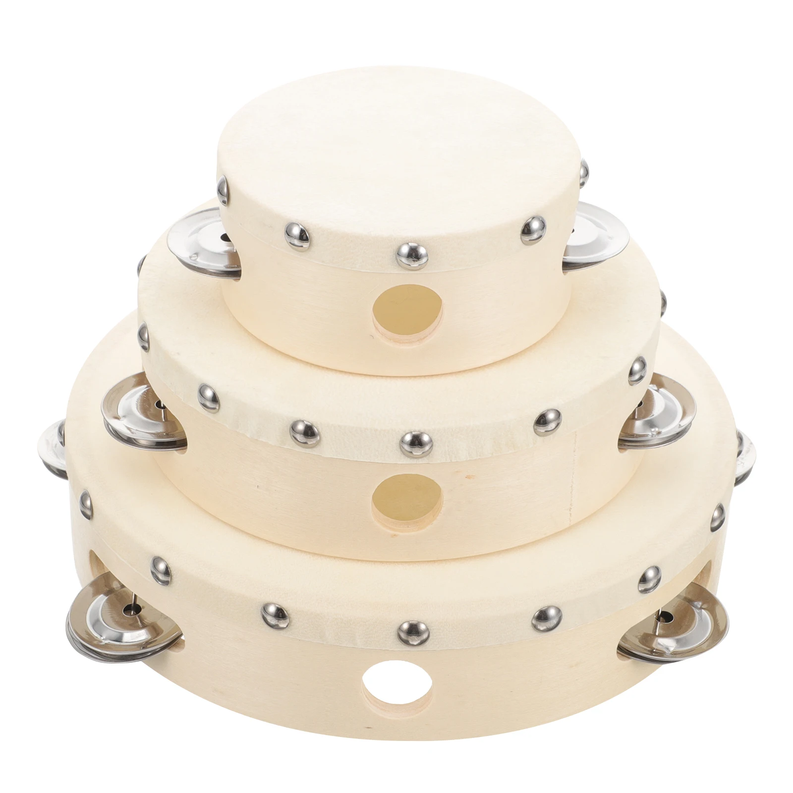 3pcs Tambourine Instruments Single Row Hand Drums For Adults Professional Percussion Drum Durable Drum Party
3pcs Tambourine Instruments Single Row Hand Drums For Adults Professional Percussion Drum Durable Drum Party