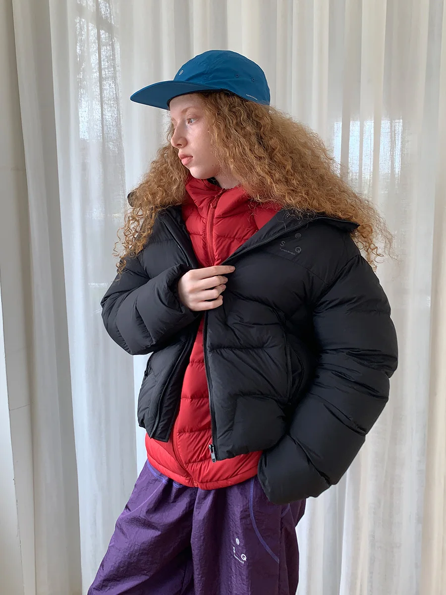 Women's Thiened Du down Puffer Jaet Square Houlest Winter New National Stand 90 White Du Feather Warm Windproof
Women's Thiened Du down Puffer Jaet Square Houlest Winter New National Stand 90 White Du Feather Warm Windproof