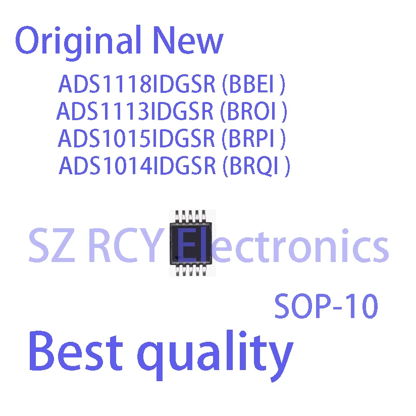 (5 шт.) Новый ADS1118IDGSR ADS1113IDGSR ADS1015IDGSR ADS1014IDGSR BBEI BROI BRPI BRQI SOP-10 IC чип электронный
(5 шт.) Новый ADS1118IDGSR ADS1113IDGSR ADS1015IDGSR ADS1014IDGSR BBEI BROI BRPI BRQI SOP-10 IC чип электронный