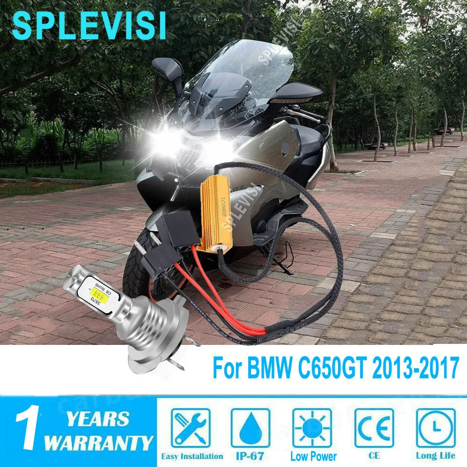 12v Motorcycle LED Headlights Bulbs Lights 6000K White Auto headlamp No Error Code For BMW C650GT 2013 2014 2015 2016 2017 
12v Motorcycle LED Headlights Bulbs Lights 6000K White Auto headlamp No Error Code For BMW C650GT 2013 2014 2015 2016 2017