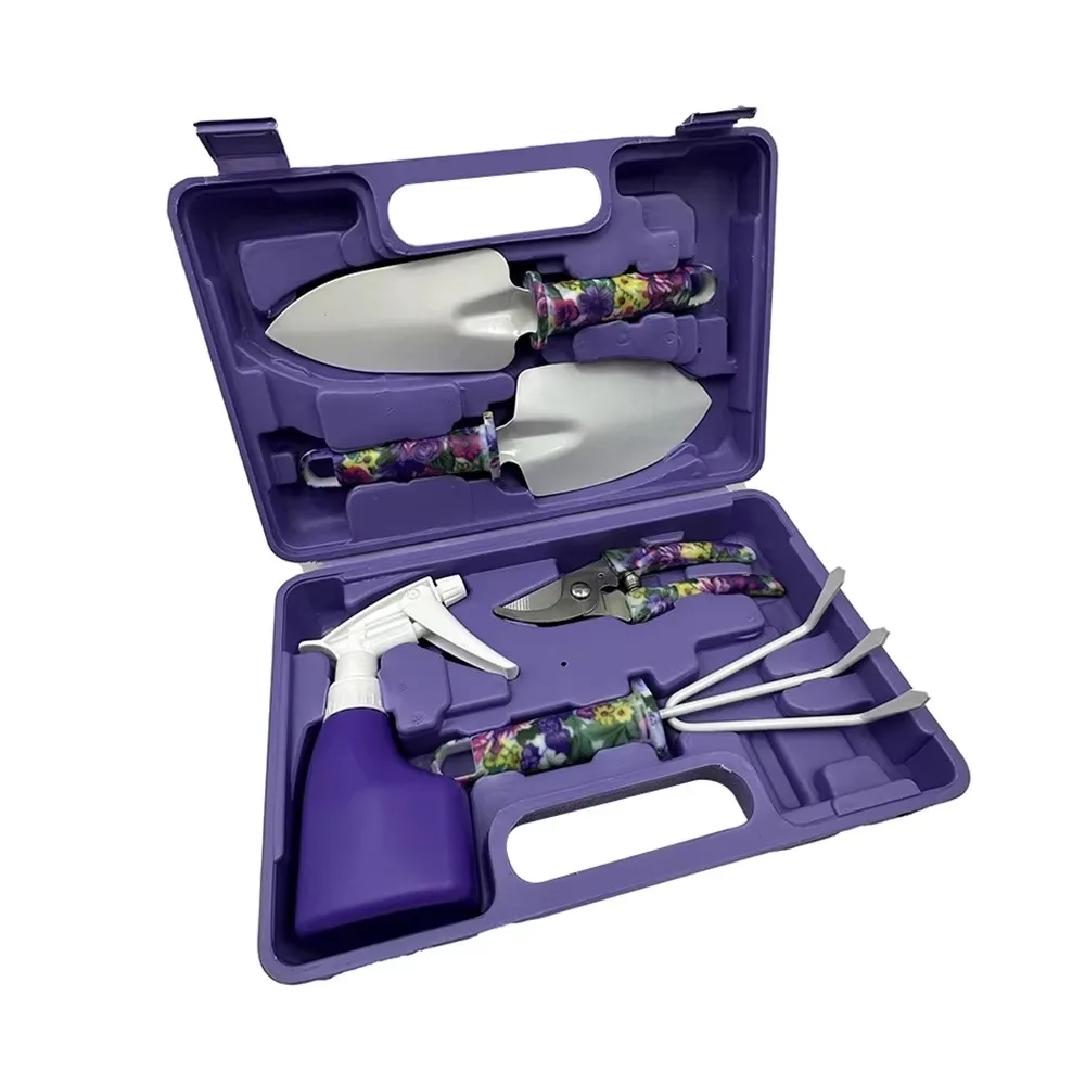 5/10 шт., набор инструментов для садоводства с цветочным принтом, нескользящая ручка, эргономичная ручка, набор садовых инструментов для посадки, ножницы для прополки 
5/10 шт., набор инструментов для садоводства с цветочным принтом, нескользящая ручка, эргономичная ручка, набор садовых инструментов для посадки, ножницы для прополки