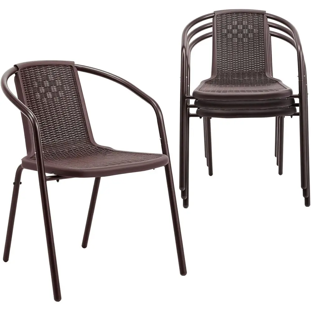 Brown Outdoor Dining Chairs Set of 4
Brown Outdoor Dining Chairs Set of 4