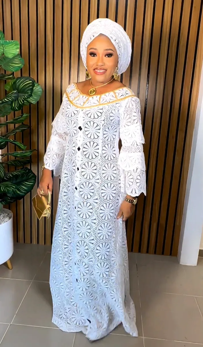 2023 African Plus Size Dresses for Women Autumn Summer African Long Sleeve White Polyester Long Dress Maxi Dress African Dresses
2023 African Plus Size Dresses for Women Autumn Summer African Long Sleeve White Polyester Long Dress Maxi Dress African Dresses