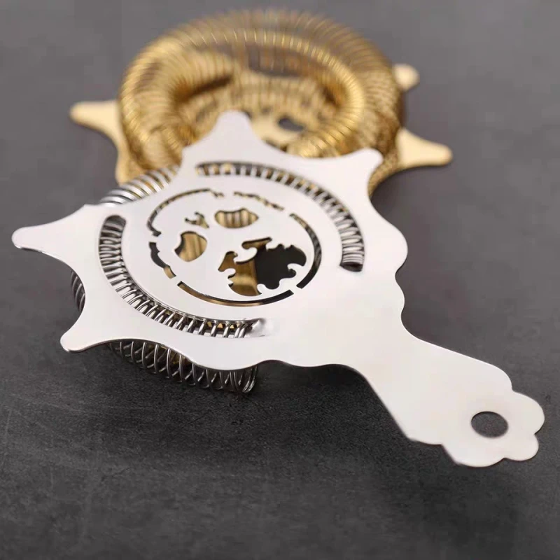 Bar Cocktail Strainer Copper Plated Gold Plated New Ice Strainer Bar Tool Silver/Copper/Gold
Bar Cocktail Strainer Copper Plated Gold Plated New Ice Strainer Bar Tool Silver/Copper/Gold