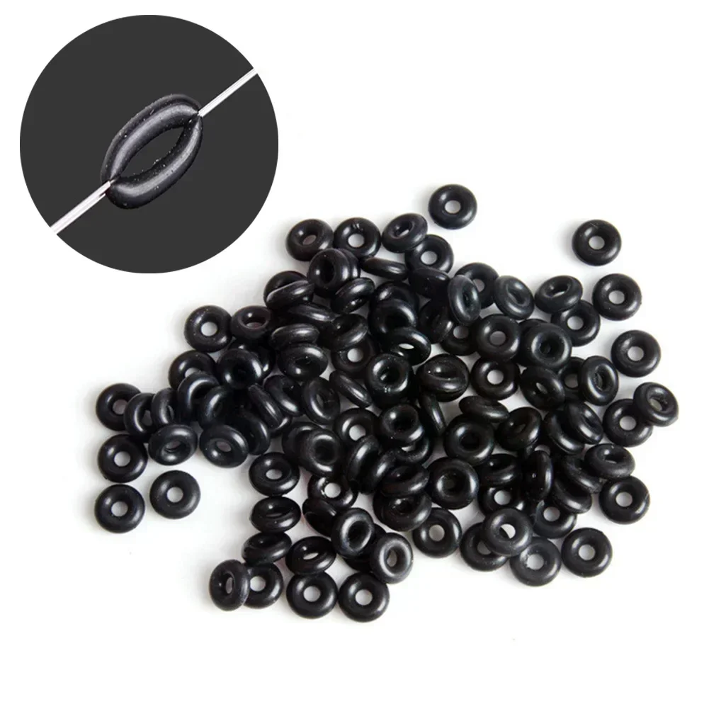 100Pcs Wacky O Rings Wacky Rigging Soft Plastic Worms Fishing Lure Fishing Rig Fishing Tackle Connectors Tackle 1.0-5.3mm 5 Size
100Pcs Wacky O Rings Wacky Rigging Soft Plastic Worms Fishing Lure Fishing Rig Fishing Tackle Connectors Tackle 1.0-5.3mm 5 Size