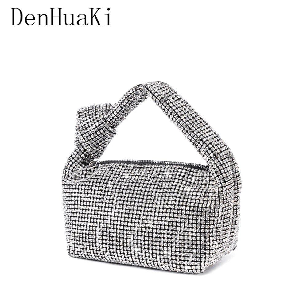 Rhinestones Evening bag silver Crystal Bags for Women Purses and Handbags Luxury Designer Wedding Dinner Banquet
Rhinestones Evening bag silver Crystal Bags for Women Purses and Handbags Luxury Designer Wedding Dinner Banquet