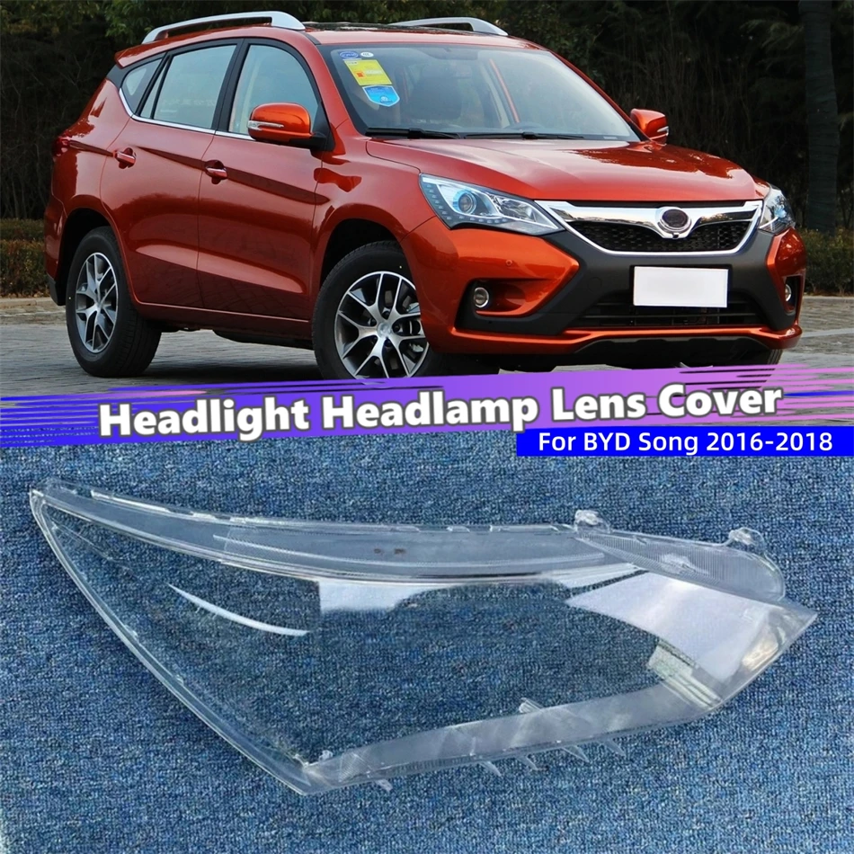 For BYD Song 2016 2017 2018 Car Replacement Parts Polycarbonate High Gloss Fully Transparent Front Lamp Cover
For BYD Song 2016 2017 2018 Car Replacement Parts Polycarbonate High Gloss Fully Transparent Front Lamp Cover