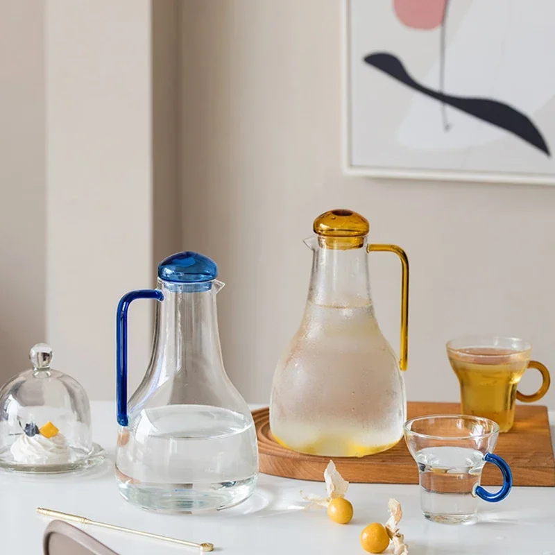 1300ml Original Design Right-Angle Cold Water Jug and Cup Set High-Value Household Glass Heat-Resistant Juice Milk Coffee Mug
1300ml Original Design Right-Angle Cold Water Jug and Cup Set High-Value Household Glass Heat-Resistant Juice Milk Coffee Mug