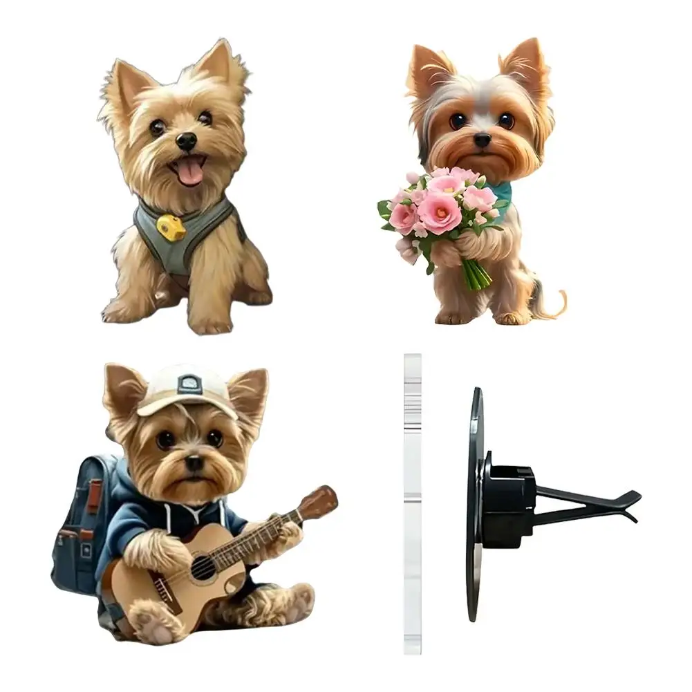 Yorkie Dog Car Air Outlet Perfume Clips Playing The Puppy Air-Conditioning Outlets Accessorie Clip Interior Aromatherapy Uk S4B7
Yorkie Dog Car Air Outlet Perfume Clips Playing The Puppy Air-Conditioning Outlets Accessorie Clip Interior Aromatherapy Uk S4B7