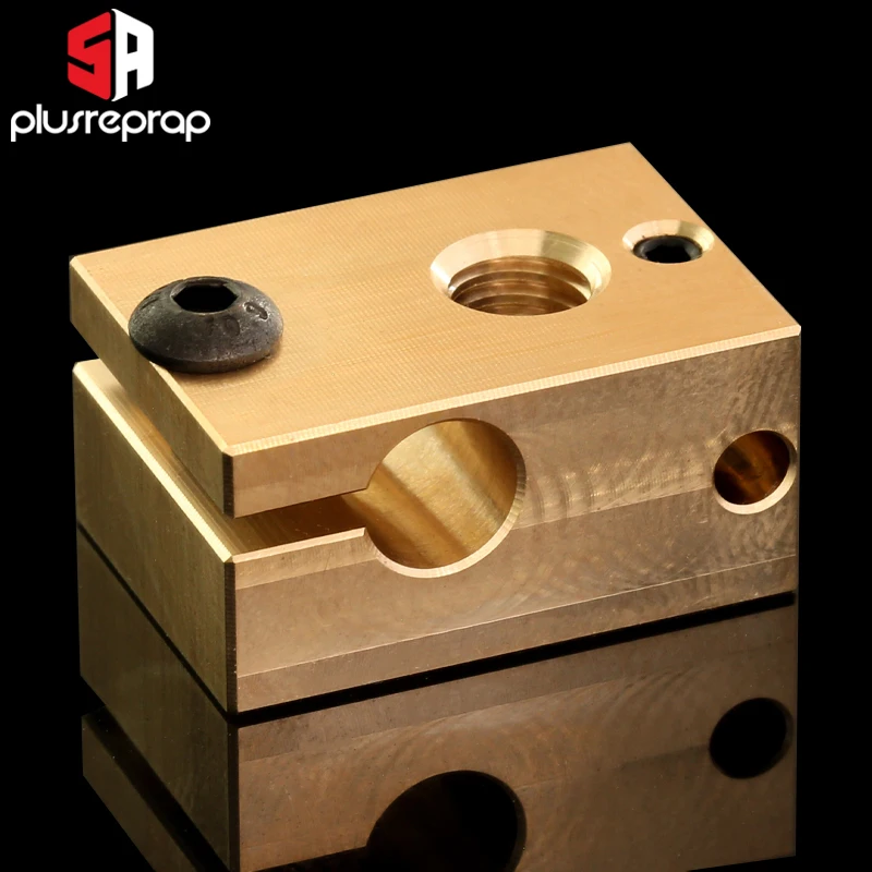 Медный латунный нагревательный блок для 3D принтера V6 J-head Hotend, насадки V6 подходят для термопары 3 мм PT100 NTC100K
Медный латунный нагревательный блок для 3D принтера V6 J-head Hotend, насадки V6 подходят для термопары 3 мм PT100 NTC100K