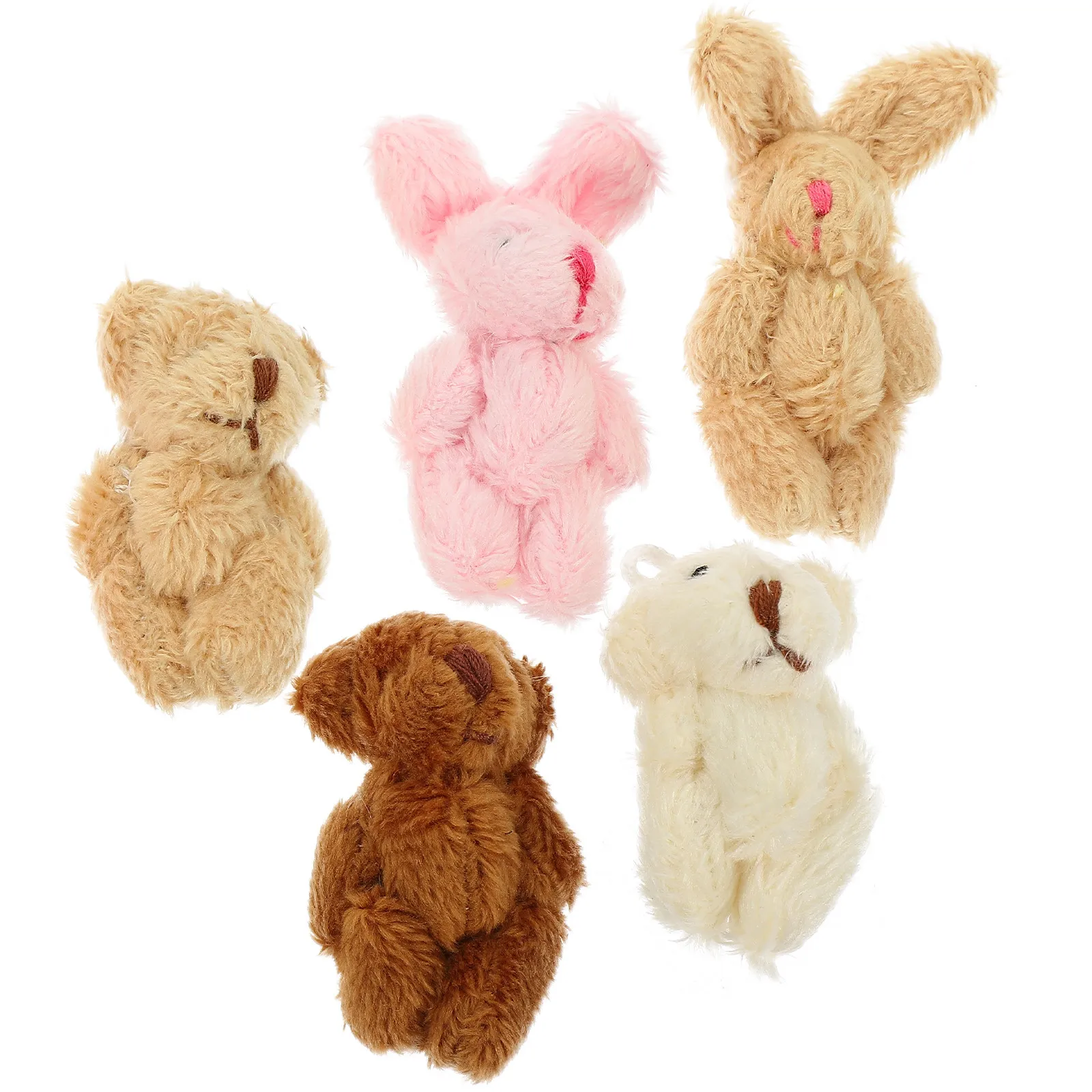 5Pcs Miniature Soft Mini House Accessories Small Bear Rabbit Micro Decor for DIY Scene Kids Miniature Room Decoration Collection
5Pcs Miniature Soft Mini House Accessories Small Bear Rabbit Micro Decor for DIY Scene Kids Miniature Room Decoration Collection