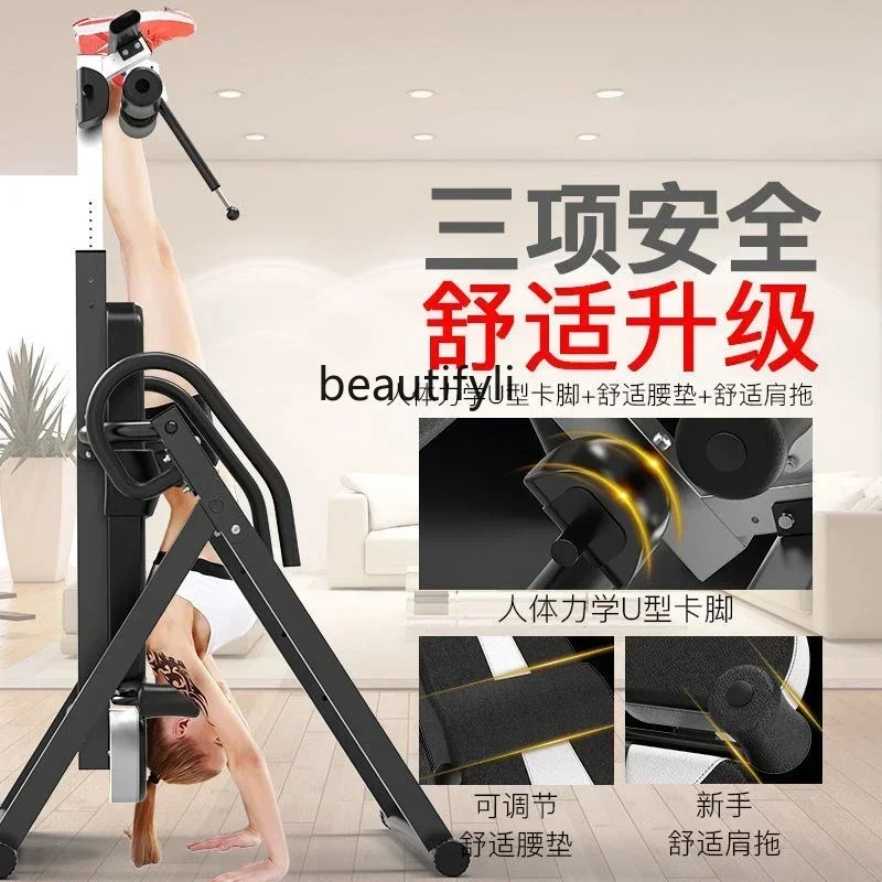lt Inverted Artifact Inversion Table Height Stretching Upside down Auxiliary Long and High Lumbar Traction Hand-Stand Tool 
lt Inverted Artifact Inversion Table Height Stretching Upside down Auxiliary Long and High Lumbar Traction Hand-Stand Tool