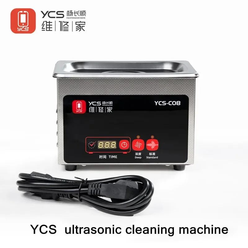 YCS-C08 0,8 л ультразвуковая чистящая машина для мобильных телефонов, печатная плата, материнская плата, стиральная машина для глубокой очистки
YCS-C08 0,8 л ультразвуковая чистящая машина для мобильных телефонов, печатная плата, материнская плата, стиральная машина для глубокой очистки