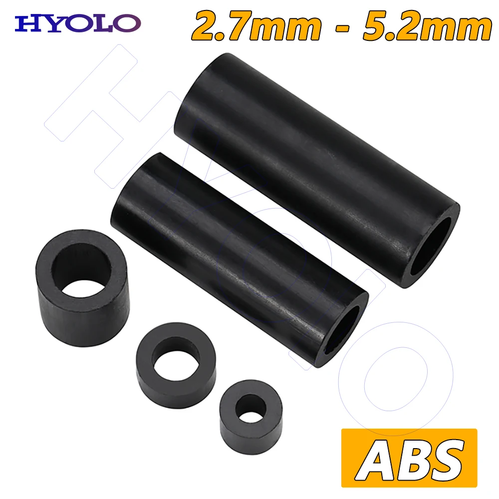 ABS Isolation Column Insulation Post Straight Nylon Sleeve M2.7 - M5.2 Round Hole Washer Plastic Pillar Spacer Black
ABS Isolation Column Insulation Post Straight Nylon Sleeve M2.7 - M5.2 Round Hole Washer Plastic Pillar Spacer Black