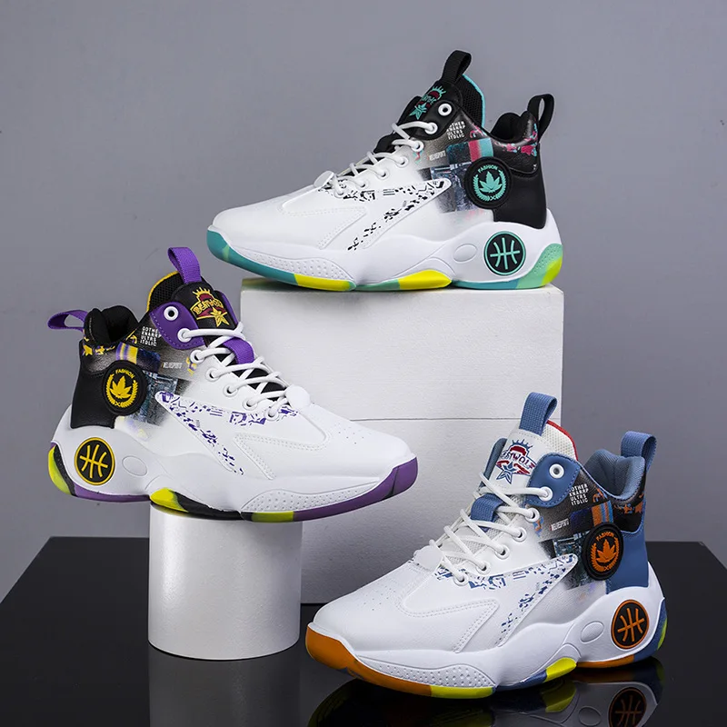 2025Горячие мужские высокие кожаные кроссовки, грязеотталкивающие, нескользящие, износостойкие, практичные баскетбольные кроссовки.
2025Горячие мужские высокие кожаные кроссовки, грязеотталкивающие, нескользящие, износостойкие, практичные баскетбольные кроссовки.