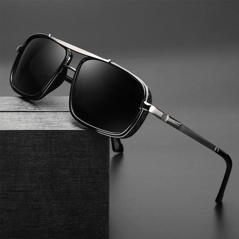 1/2/3PCS New Style Stylish Retro Car Sunglasses Thickened Double Beam Punk Mens Metal Sunglasses 877 Sunn glasses men Pit vipers
1/2/3PCS New Style Stylish Retro Car Sunglasses Thickened Double Beam Punk Mens Metal Sunglasses 877 Sunn glasses men Pit vipers