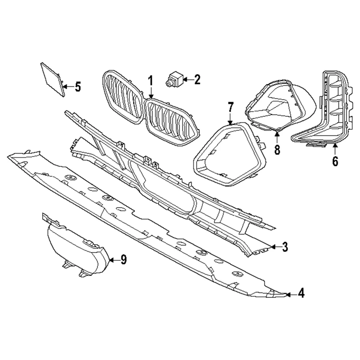 Durable 1Pair Car Front Bumper Air Inlet Cover 51118085995 51118085998 for BMW X6 G06 LCI 2023 Air Inlet Base excellent quality
Durable 1Pair Car Front Bumper Air Inlet Cover 51118085995 51118085998 for BMW X6 G06 LCI 2023 Air Inlet Base excellent quality