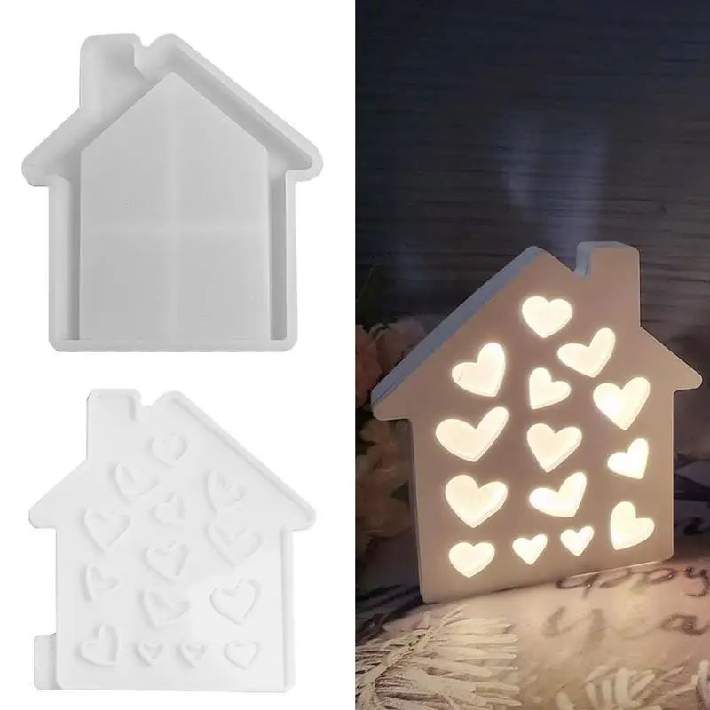 House Mold Concrete Mould Silicone Home Decor Plaster Mold Cement Casting Mould For Craft Making Desktop Ornament Resin Molds
House Mold Concrete Mould Silicone Home Decor Plaster Mold Cement Casting Mould For Craft Making Desktop Ornament Resin Molds