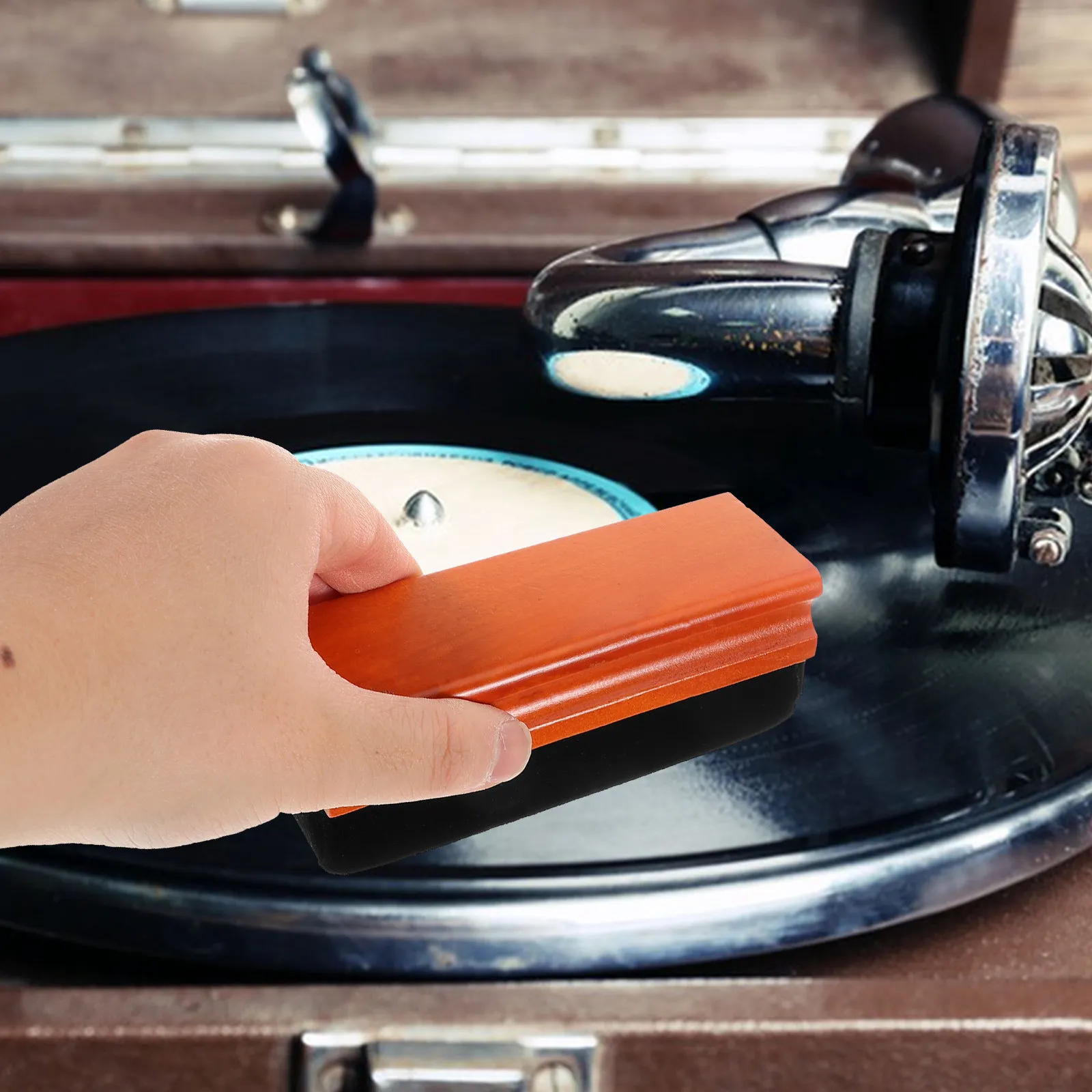 Vinyl Record Brush Wooden Handle Soft Sponge Vinyl Cleaning Brush for Vintage Turntable Record Player Stylus Cleaner Tool Music
Vinyl Record Brush Wooden Handle Soft Sponge Vinyl Cleaning Brush for Vintage Turntable Record Player Stylus Cleaner Tool Music