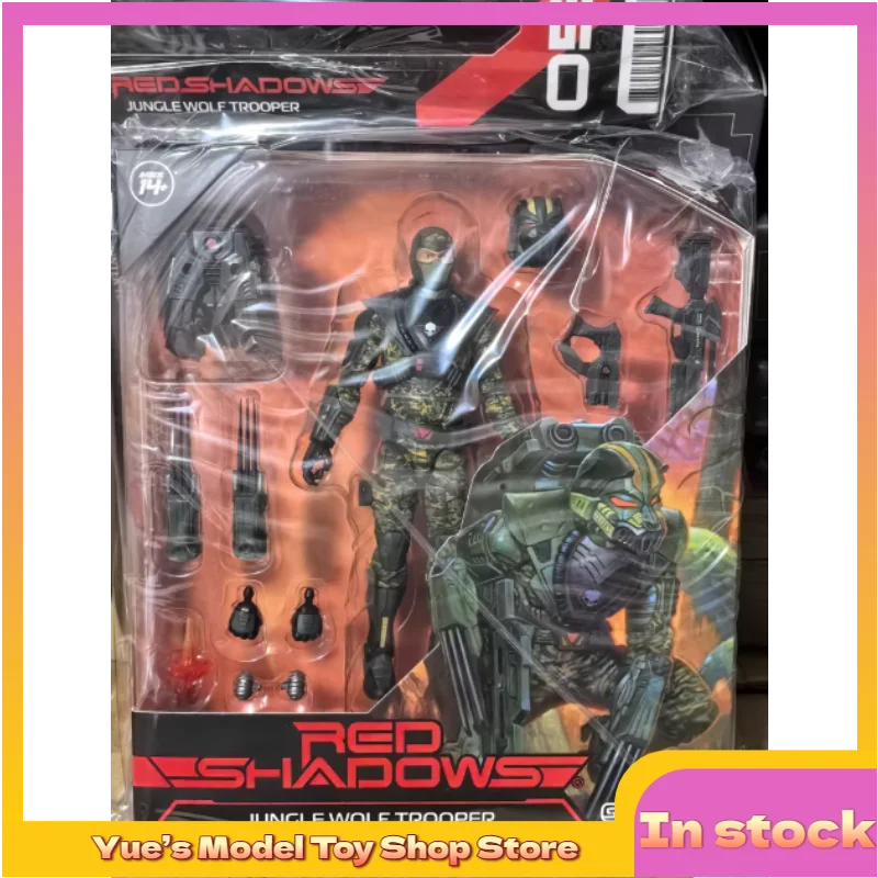 【In Stock】 Mechanical Skeleton 6-inch Wolf Soldier 1/12 Special Forces Monster Action Force Action Figure Animation Model Toy
【In Stock】 Mechanical Skeleton 6-inch Wolf Soldier 1/12 Special Forces Monster Action Force Action Figure Animation Model Toy