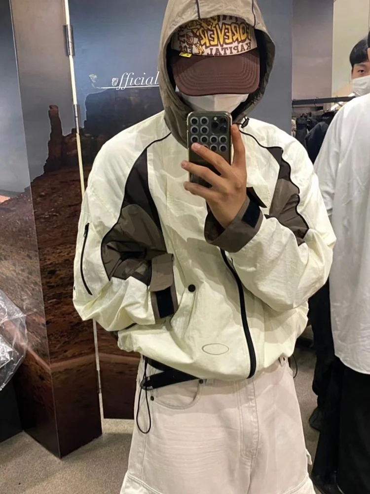 Куртка-ветровка AILZ PROJECT VIBE функциональная, в стиле пэчворк, с множеством карманов, мягкая, солнцезащитная, для мужчин и женщин
Куртка-ветровка AILZ PROJECT VIBE функциональная, в стиле пэчворк, с множеством карманов, мягкая, солнцезащитная, для мужчин и женщин