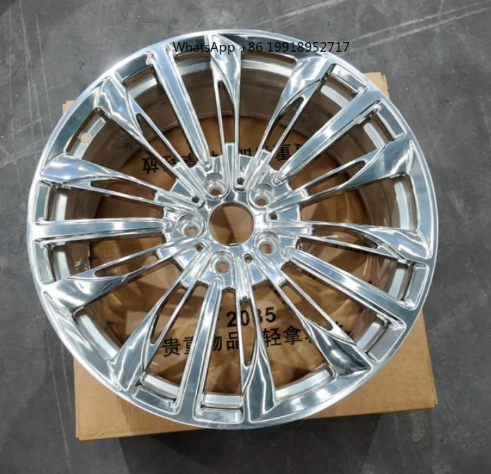 Mirror-Reflective Polished Deep Dish New 20mm/25mm ET Forged Wheels 19-24 Inch for Luxury Parts Retailers JJ1244
Mirror-Reflective Polished Deep Dish New 20mm/25mm ET Forged Wheels 19-24 Inch for Luxury Parts Retailers JJ1244