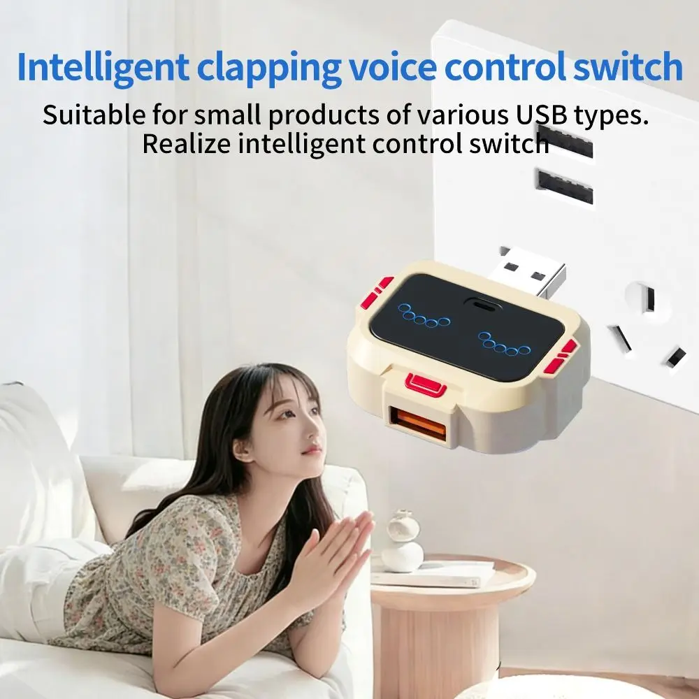 Converter Lamp Smart USB Socket Voice Extender English Voice Voice Control Socket Protection Lights Switch Intelligent Voice
Converter Lamp Smart USB Socket Voice Extender English Voice Voice Control Socket Protection Lights Switch Intelligent Voice